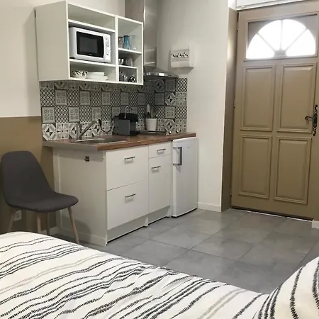 Studette De 17m2 Avec Parking Prive Gratuit Climatisation Et Petite Cuisine 招待所